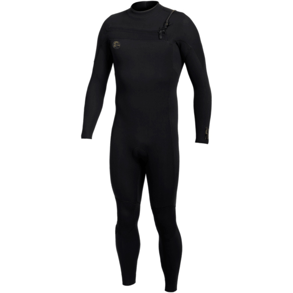 2026 O'Neill Da Uomo O'Riginal RG8 5/4mm Chest Zip Muta 5674 - Black